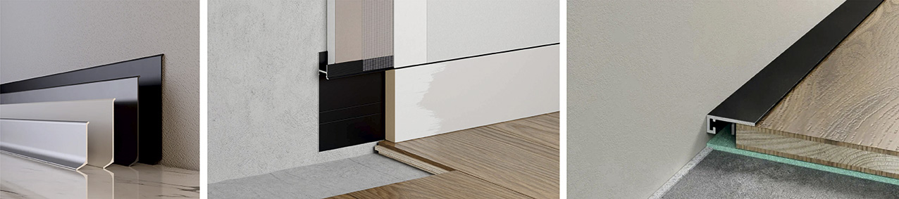 алюминиевый плинтус