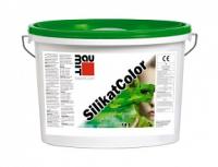 Баумит Краска фасадная силикатная SilikatColor 22,4кг/14л белая база GMWF