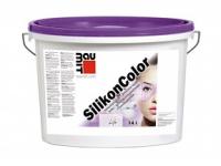 Баумит Краска фасадная силиконовая SilikonColor 22,4кг/14л белая база GMWF
